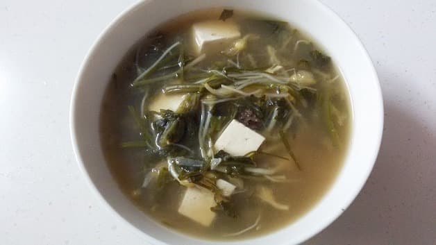 된장국 예시 사진