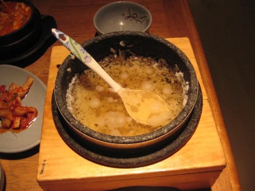 누룽지 예시 사진